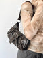 Vintage Leather Saddle Tote Bag | Slouchy Shoulder Bag for Everyday Use
