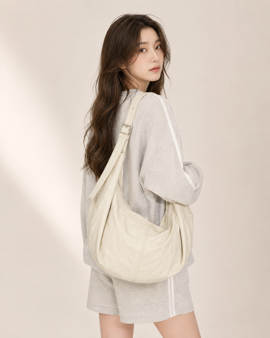 Large Slouchy Hobo Shoulder Bag