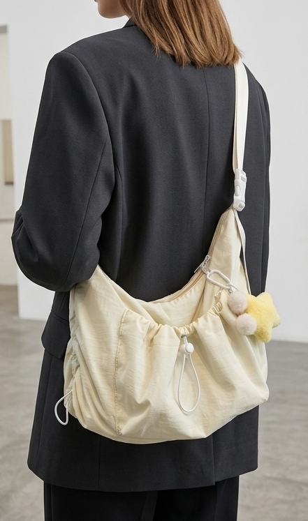 Canvas Crossbody Tote