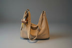 Vintage Washed Leather Hobo Bag