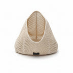 Woven Open-Weave Tote